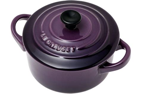 Le Creuset mini cocotte 10 cm 0 25L cassis Achetez à prix avantageux