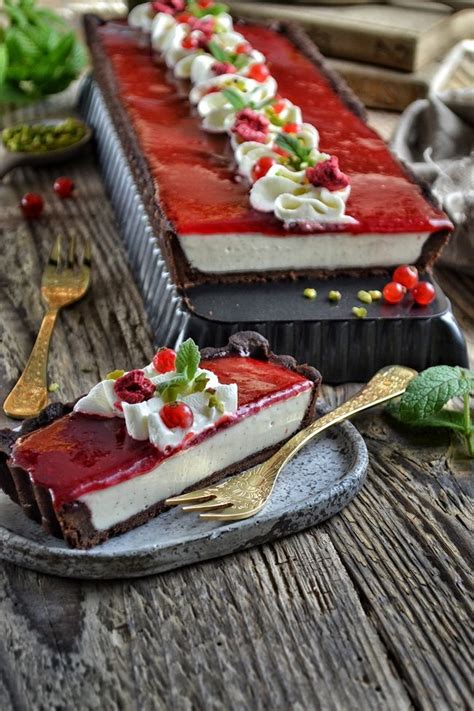 Tarta Panna Cotta Z Malinami Artofit