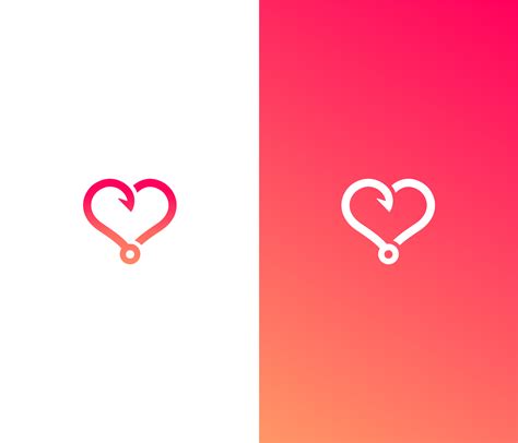 Casual Dating App Logo "Hooked" : r/logodesign