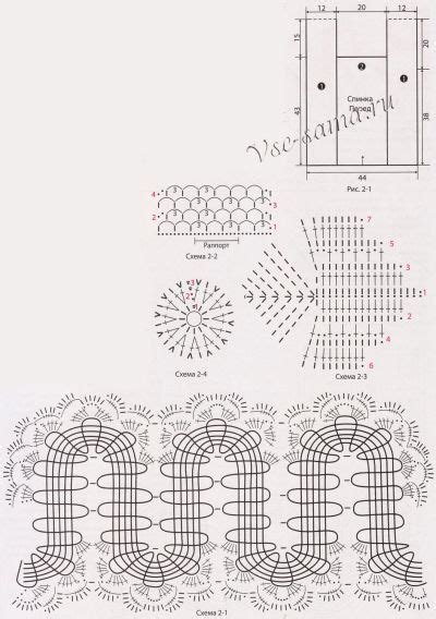 Зеленая майка из мотивов | Ирландские кружева, Вязание, Выкройки