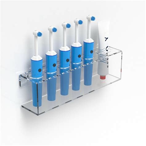 Electric toothbrush holder acrylic toothbrush organizer 4 5 6 slots ...