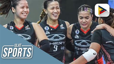 Chery Tiggo Crossovers Panalo Kontra Cignal Hd Spikers Youtube