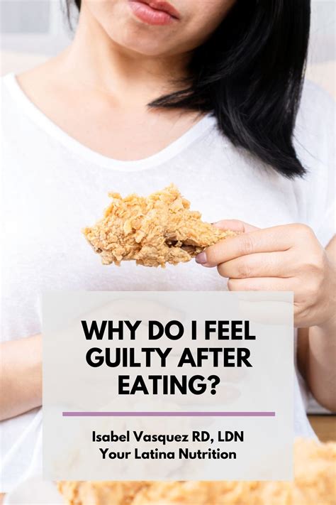 Why Do I Feel Guilty After Eating — Your Latina Nutrition