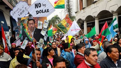 Crisis Económica en Bolivia 2024 Unidad Latina