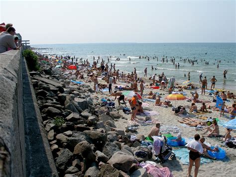 Cranz Badebetrieb Der Strand Von Cranz Ist Schmaler Flickr