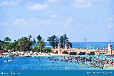 The Beach, Alexandria Egypt Royalty Free Stock Images - Image: 20502659