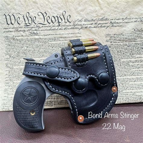 Custom Sidewinder Bandalero Holster For Bond Arms Busted B Leather