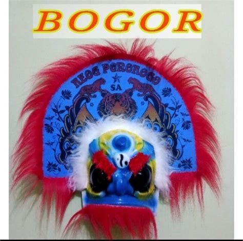 Mainan Anak Topeng Barong Barongan Topeng Barongsai Topeng Reog