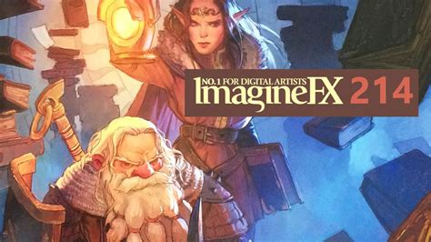 ImagineFX Issue 214 July 2022 An Art Magazine Click Look Unboxing