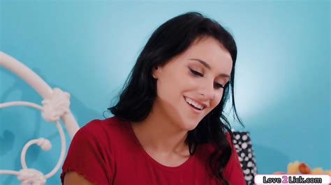 Lesbian Secret Admirer Licks And Fingers Petite Teens Pussy