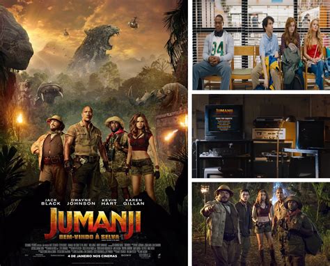 CRÍTICA DE ESTREIA JUMANJI BEM VINDO À SELVA JUMANJI WELCOME TO