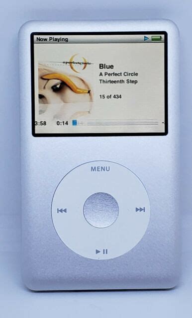 Apple Ipod Classic Silver 80 Gb 6th Generation Mb029ll For Sale Online