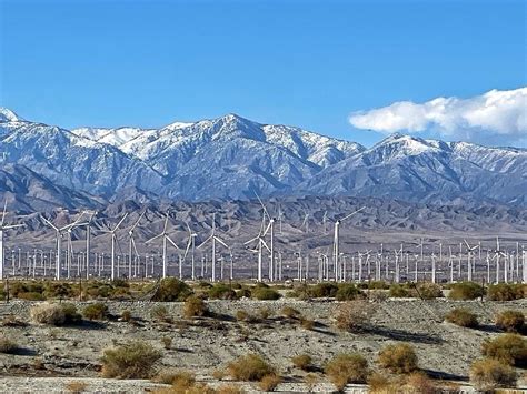 Frosted Mountain Range: Palm Desert Photo Of The Day | Palm Desert, CA ...