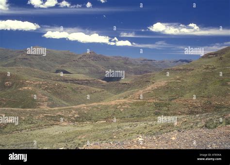 Maluti Mountains nr Oxbow Lesotho southern Africa Stock Photo - Alamy