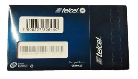 Chip Telcel Express G Lte Micro Nano V Meses Sin Intereses