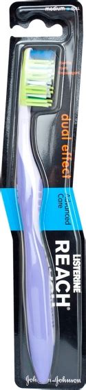 Listerine Reach Dual Effect medium szczoteczka - Max Drogeria.pl