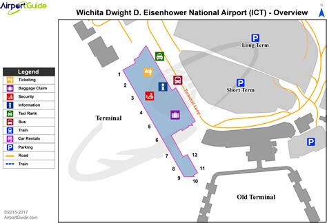 Wichita Dwight D Eisenhower Ntl Airport - KICT - ICT - Airport Guide