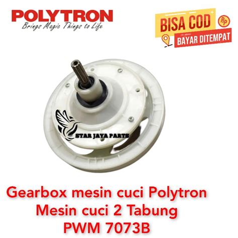 Jual Gearbox Mesin Cuci Polytron Mesin Cuci 2 Tabung PWM 7073B TWIN