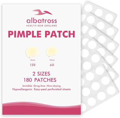 Invisible Acne Pimple Patches For Face 180 Counts Spot