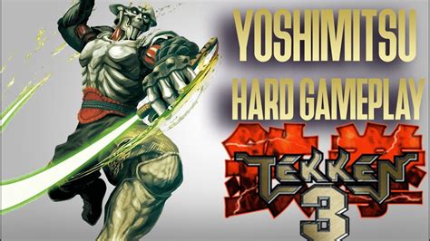 Yoshimitsu Tekken 3 Tekken Hard Gameplay Bandai Namco YouTube