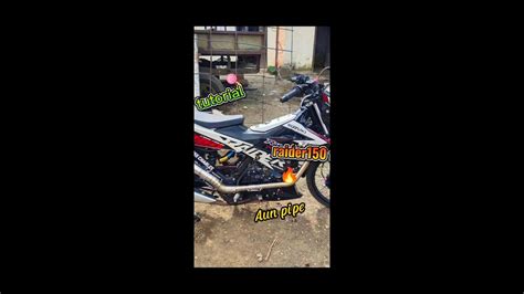 Installing Aun Pipe Replica Raider150 Fi Streetbike Project🇵🇭 Youtube