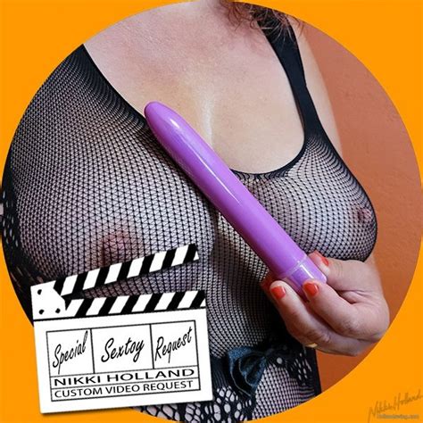 Horny Nikki Holland Shows Off Her Collection Of Sex Toys Photos