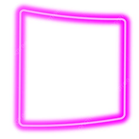 Vector De Imágenes Prediseñadas De Marco Vertical De Neón Rosa Png