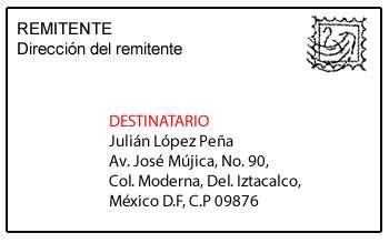 Destinatario O Que É - Ejemplos de Destinatario