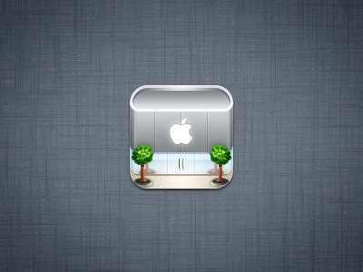 Apple Store icon by Kris Mendoza on Dribbble