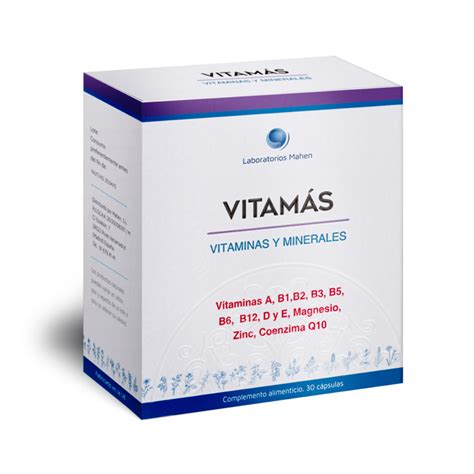 Vitamás 30 Cápsulas Laboratorios Mahen