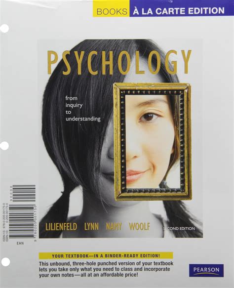 Psychology From Inquiry To Understanding 9780205218233