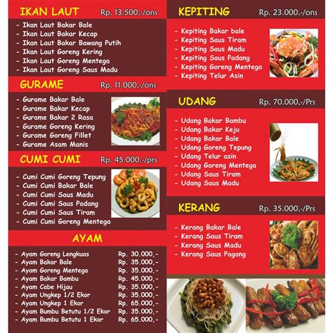 Jual Jasa Design Menu Makanan Indonesia Shopee Indonesia