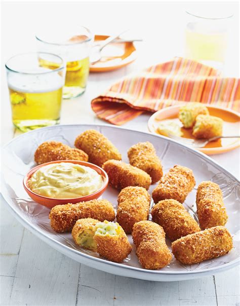 Potato Croquettes with Saffron Aioli Recipe