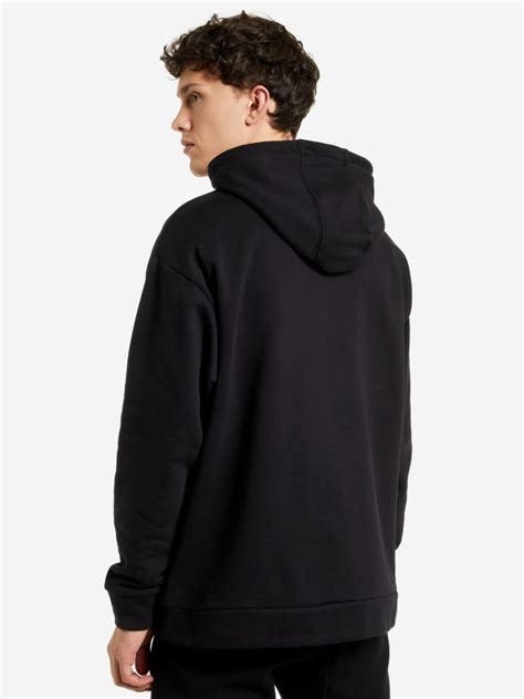 Худи оверсайз FILA чёрный цвет — купить за 13740 тг со скидкой 50 % в ...