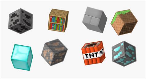 Minecraft Block Clipart Clipart Freeuse Library - Minecraft Blocks Vector , Free Transparent ...