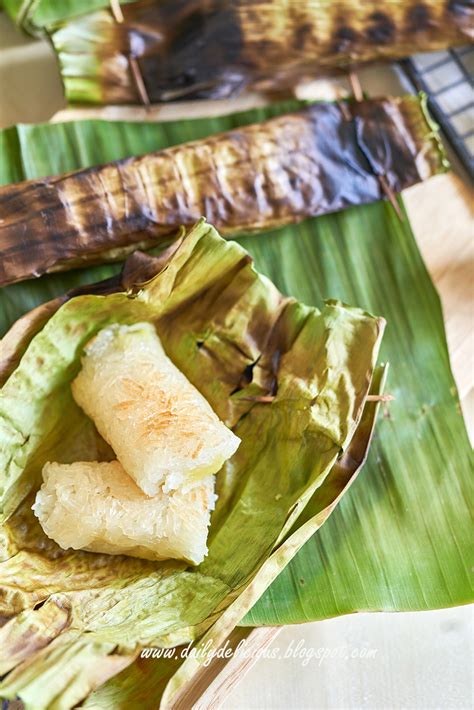 Dailydelicious Grilled Coconut Sticky Rice