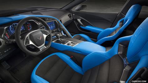 Chevrolet Corvette Grand Sport | 2017MY | Tension Blue Full Leather and Suede-Wrapped Interior