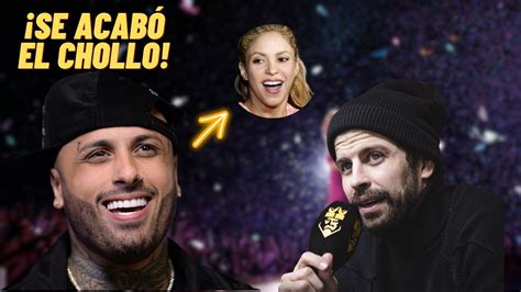 Brutal Piqu No Tolera A Nicky Jam Tras Apoyar A Shakira