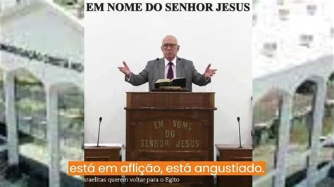 4 Palavra Santo Culto A Deus Sab 270321 1930 Números 14 Youtube