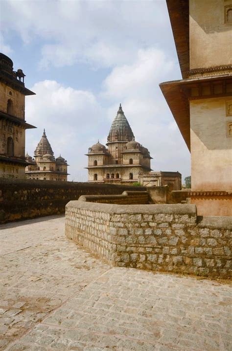 Exterior View of Chhatri at Orchha. Orchha Stock Photo - Image of ...