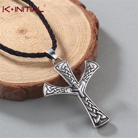 Kinitial Algiz Rune Talisman Life Rune Amulet Necklaces Pendants Viking