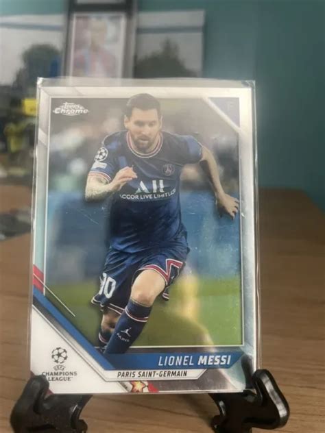 Lionel Messi Topps Chrome Uefa Champions League Base