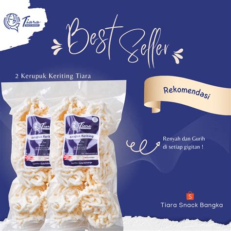 Jual Kerupuk Keriting Ikan Tenggiri Bangka Paketan Shopee Indonesia