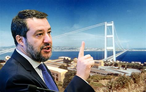 Ponte Sullo Stretto Salvini Prima Pietra Fra Un Anno Palermolive