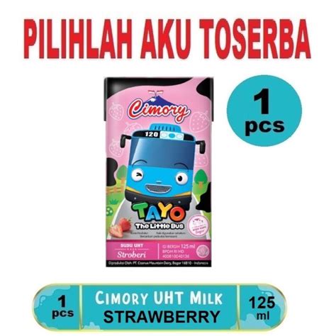 Jual Susu Cimory Strawberry Mini Ml Harga Pcs Shopee