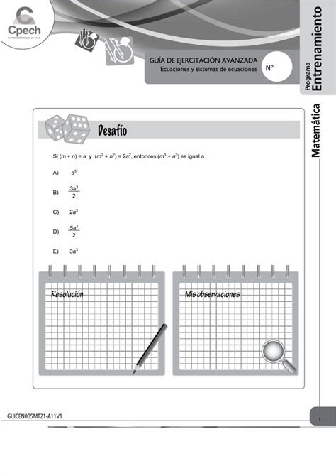 Pdf Gu A Mt Ecuaciones Y Sistemas De Ecuaciones Dokumen Tips