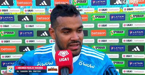 Sporting Cristal Brenner Marlos Tras Darle El Triunfo A Celestes