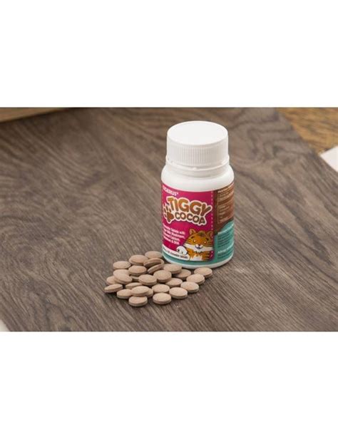 Tigerus Tiggy Orange Cocoa Chewable Tablets Organic Tiger Milk