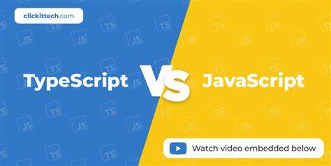 TypeScript Vs JavaScript Key Differences Video