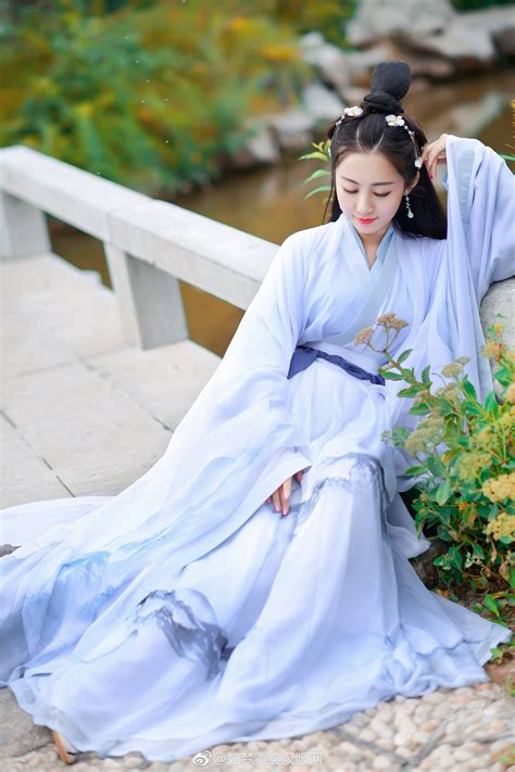 Chinese Hanfu beauty Cosplay Thời trang Nữ tu